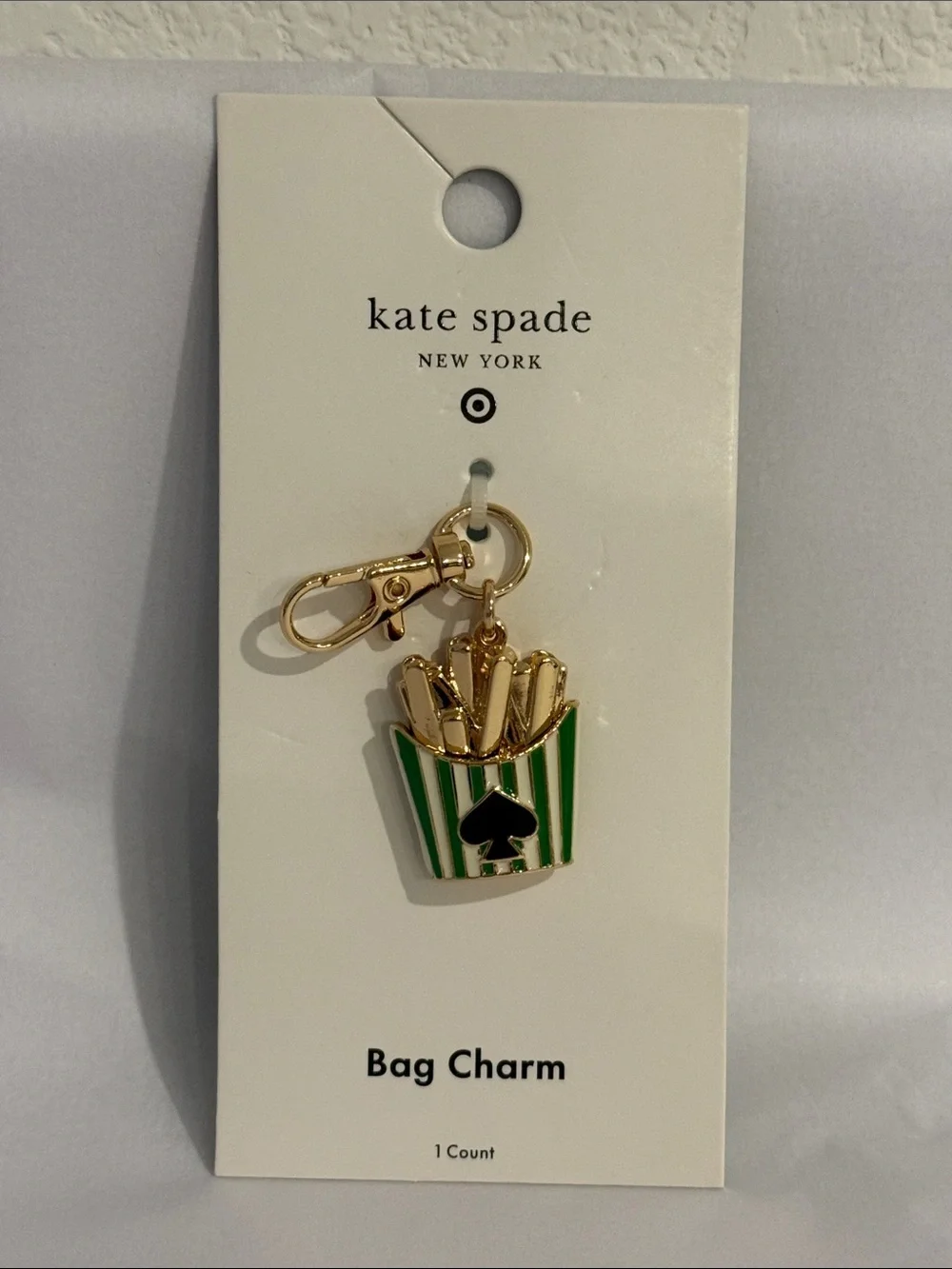 Kate Spade x Target French Fries Bag Charm